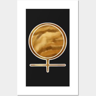 Venus Astronomical Symbol Posters and Art